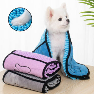 Microfiber Super Absorbent Bathrobe Quick-Drying Pet Towel